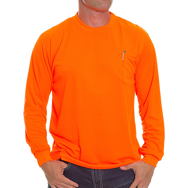 dri fit long sleeve safety shirts