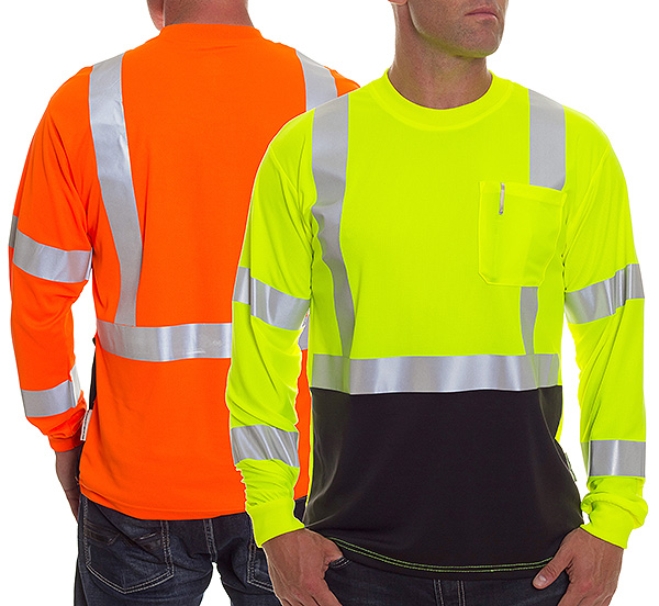 Dri fit high visibility long sleeve shirts deals