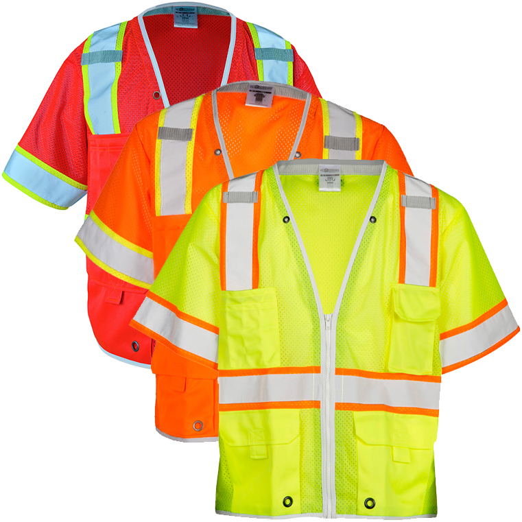 Kishigo Premium Brilliant Series� Heavy Duty Class 3 Vest