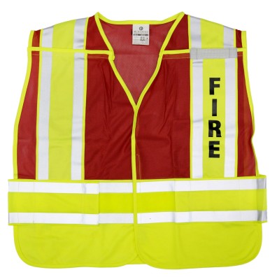 Kishigo 200 PSV Class 2 Type P 5-Pt. Expandable Break-Away Vest (Fire)