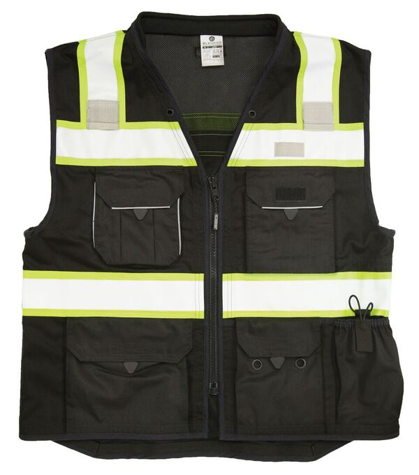 Kishigo Enhanced Visibility Heavy Duty Professional Utility Vest