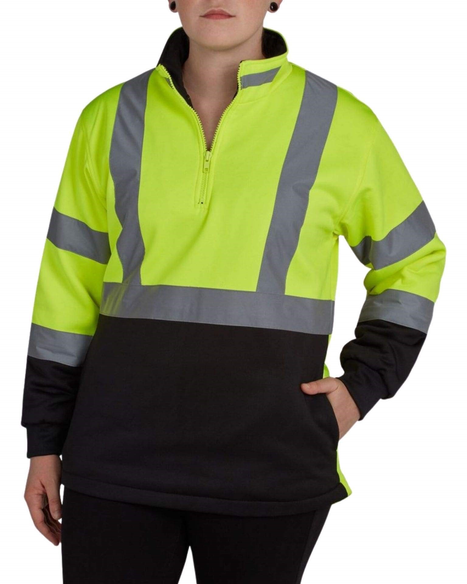 SIOEN 198AA2X98FY12XL Monoray Hi-Vis Rain Jacket XX-Large Yellow