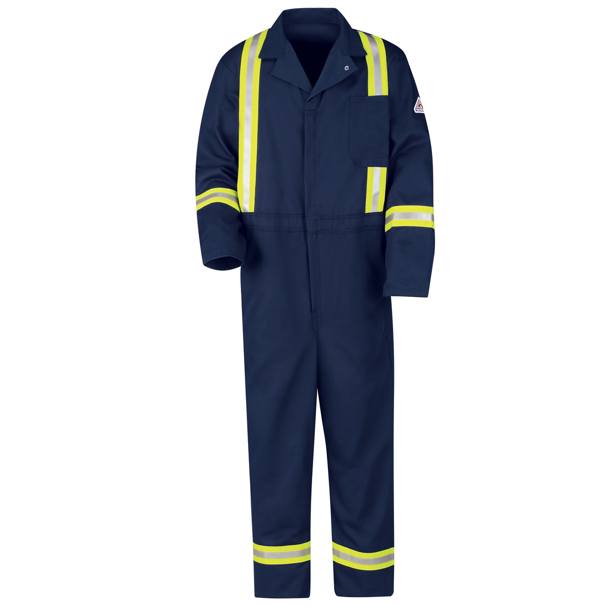 Bulwark 100% Cotton 9 oz. FR Coverall with Reflective Trim