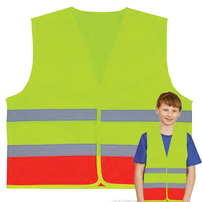 3A Safety� Kids Safety Vest with Reflective Tape