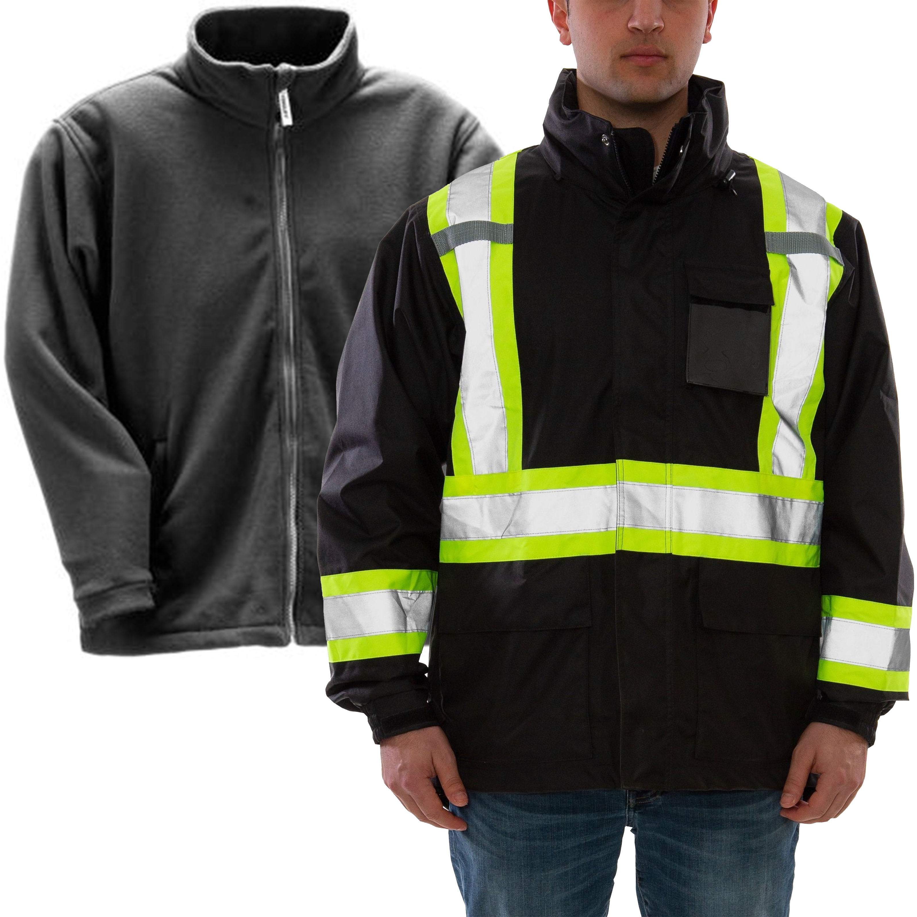 Tingley Icon� Enhanced-Viz Class 1 Compliant 3-in-1 Jacket