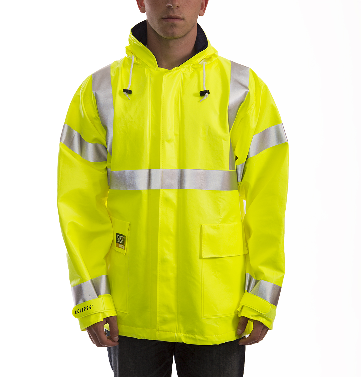 Tingley Eclipse Class 3 FR & Arc Resistant Rain Jacket (Yellow-Green)